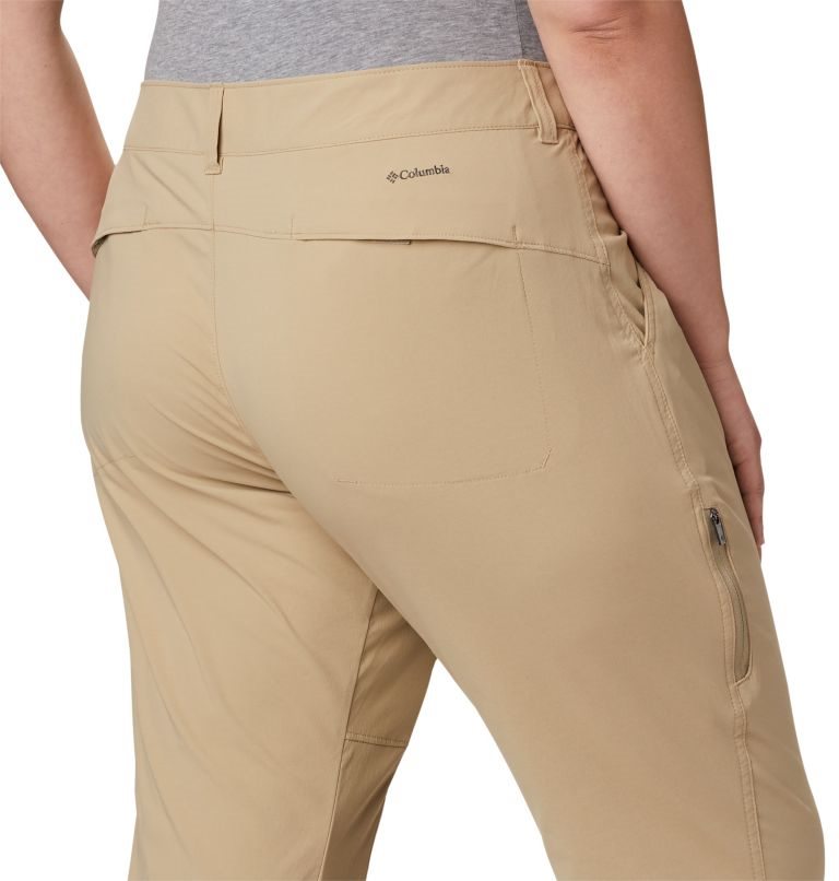 Pantaloni Columbia Saturday Trail II Knee Dama Kaki | Plus Size QO1Q8ZS70